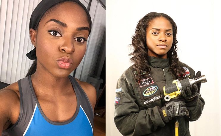 Brehanna Daniels, First Black Woman NASCAR Pit Crew Member